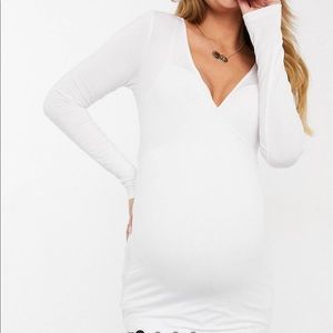 ASOS Maternity white top